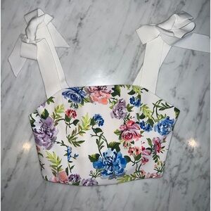 Alice + Olivia crop top